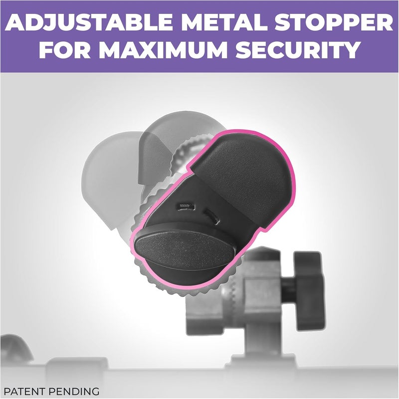 Liquid Stands 2 Tier Keyboard Stand Attachment - Arms Only - Adjustable Electric Digital Piano Stand for 54 - 88 Key Music Keyboards & Synths - Double Stand Extender for Square Tube Z Style Stands - Image 3